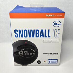 BNIB - Blue Microphones SnowBall iCE USB Microphone - Black